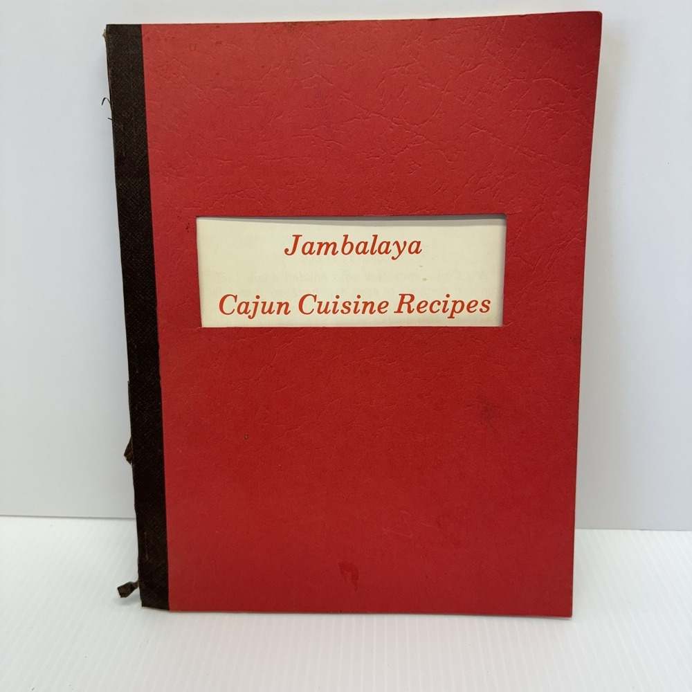 Jambalaya Cajun Cuisine Recipes John Warren Fontenot 1976 Church Point Louisiana